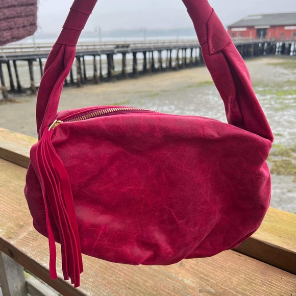 Sachel brand Raspberry Town bag size small - Picture 2 of 9